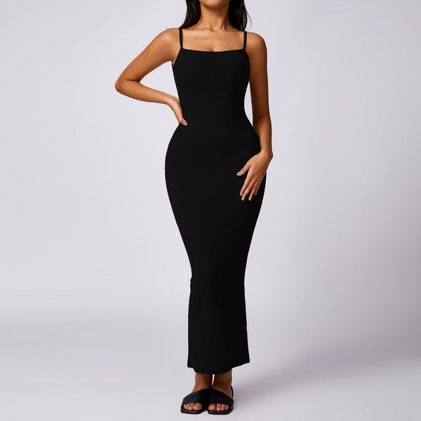 PETITE LONG SLIP MAXI DRESS