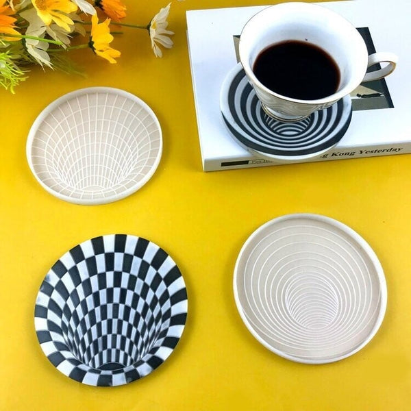 Vision Trap Coaster Resin Mold
