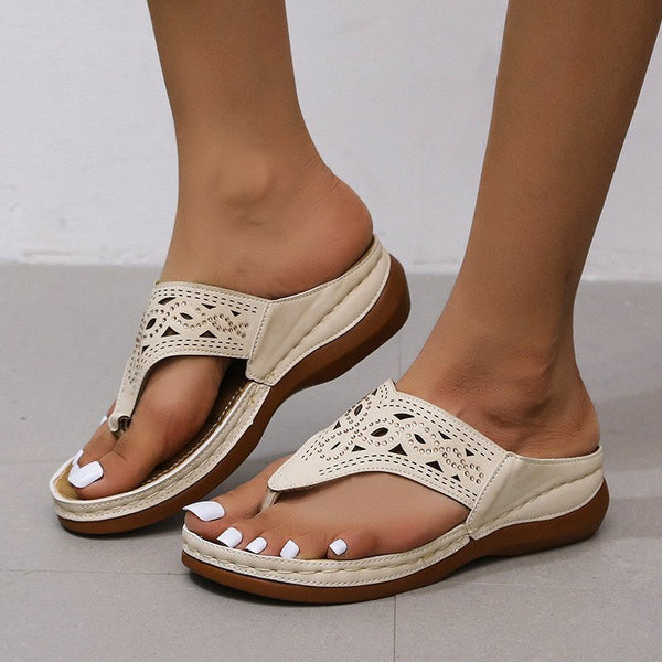 [Last day 50%OFF] - 2025 Soft Bottom Massage Orthopedic Flip-Flops